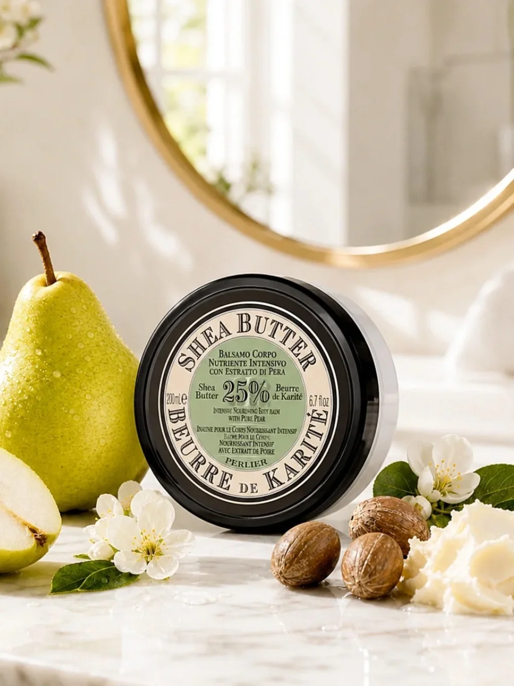 PERLIER - Shes Butter & Pear Body Balm